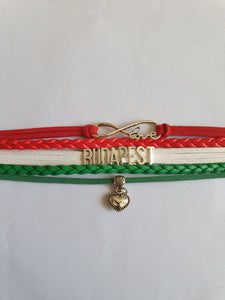 5000-Karkötő /Wrist Band Budapest Souvenir NagyKereskedés